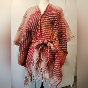 NWT Lauren‎ Conrad sweater wrap orange hues